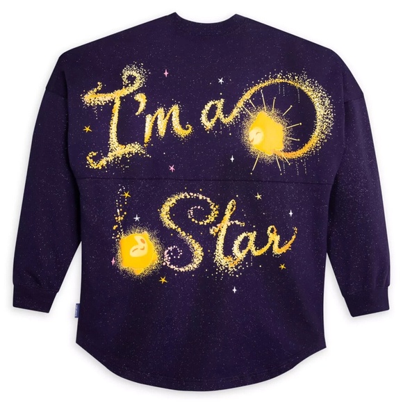 Disney Tops - Disney Parks Movie Wish Spirit Jersey I'm A Star Purple Adult Size - NEW